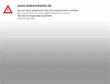 Tablet Screenshot of netzwerkseite.de